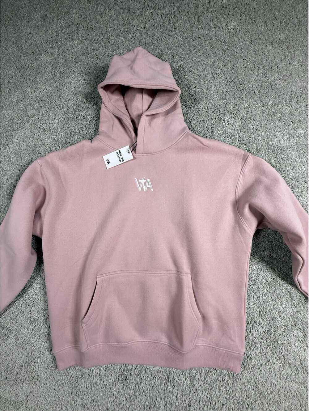 NWT Worthy Athletics Women’s Trust In The Lord Hoodie M Cotton Heavy